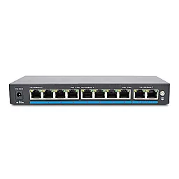 Коммутатор (світч) ATIS PoE-1010-8P/250m - фото Коммутатор (світч) ATIS PoE-1010-8P/250m