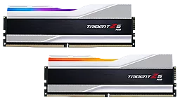 Оперативна пам'ять G.Skill DDR5 2x16GB 5200MHz Trident Z5 RGB Silver (F5-5200J3636C16GX2-TZ5RS)