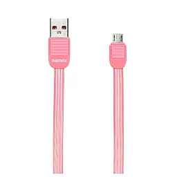 Кабель USB Remax Puff micro USB Pink (RC-045m)