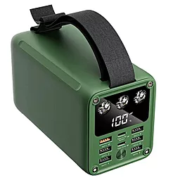 Повербанк Konfulon A28Q 60000mAh 22.5W Gray - фото Повербанк Konfulon A28Q 60000mAh 22.5W Gray