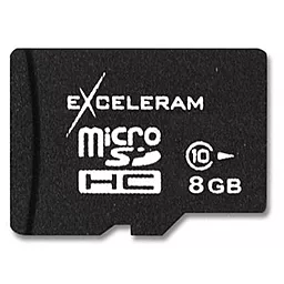 Карта памяти Exceleram microSDHC 8GB Class 10 (MSD0810) - фото Карта памяти Exceleram microSDHC 8GB Class 10 (MSD0810)