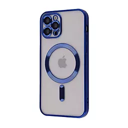 Чехол 1TOUCH Metal Matte Case with MagSafe для Apple iPhone 12 Pro Midnight Blue