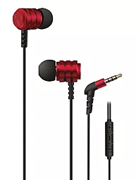 Навушники 2E X1 Extra Bass Red - фото Навушники 2E X1 Extra Bass Red