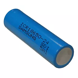 Аккумулятор Samsung 18650 Li-ion 3.7V (2400mAh) (ICR18650-24A) 1шт - фото Аккумулятор Samsung 18650 Li-ion 3.7V (2400mAh) (ICR18650-24A) 1шт