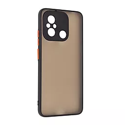 Чохол ArmorStandart Frosted Matte для Xiaomi Redmi 12C Black (ARM66745) - фото Чохол ArmorStandart Frosted Matte для Xiaomi Redmi 12C Black (ARM66745)