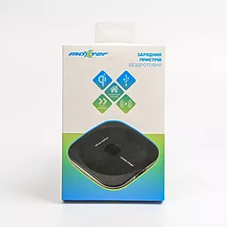 Беспроводное (индукционное) зарядное устройство Maxxter Wireless Fast Charge (M-QIF-02) - миниатюра 4