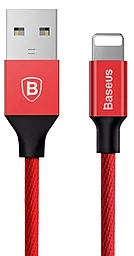 USB Кабель Baseus Yiven 1.2M Lightning Cable Red (CALYW-09)