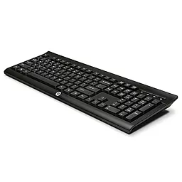 Клавіатура HP K2500 Wireless Keyboard (E5E78AA) Black - фото Клавіатура HP K2500 Wireless Keyboard (E5E78AA) Black