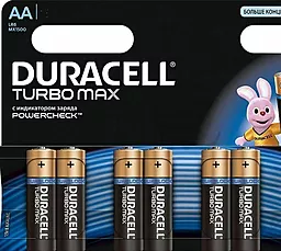Батарейки Duracell AA / LR06 MX1500 TURBO 6шт