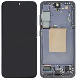 Дисплей Samsung Galaxy S24 S921 з тачскріном і рамкою, сервісний оригінал, Cobalt Violet - фото Дисплей Samsung Galaxy S24 S921 з тачскріном і рамкою, сервісний оригінал, Cobalt Violet