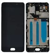 Дисплей Meizu M6 Note (M721) з тачскріном і рамкою, Black