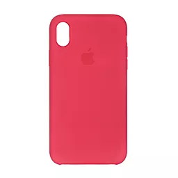 {"ru": "Чехол", "uk": "Чохол"} Silicone Case для Apple iPhone XR Red Raspberry