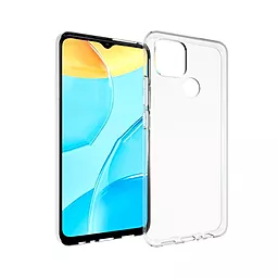Чохол Silicone Case WS для Oppo A15, A15s, A35 Transparent