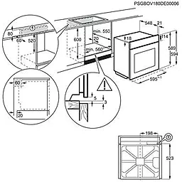 Духова шафа електрична Electrolux EOD6C77H - мініатюра 6 Духова шафа електрична Electrolux EOD6C77H - мініатюра 6