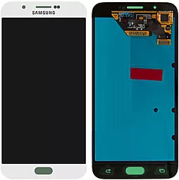 Дисплей Samsung Galaxy A8 A800 2015 з тачскріном, (OLED), White