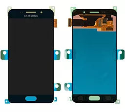 Дисплей Samsung Galaxy A3 A310 2016 с тачскрином, оригинал, Black - фото Дисплей Samsung Galaxy A3 A310 2016 с тачскрином, оригинал, Black