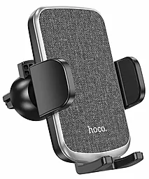 Автотримач Hoco CA94 Polaris Push-Type Air Outlet Black - мініатюра 3