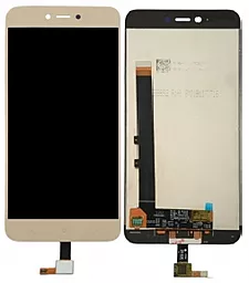Дисплей Xiaomi Redmi Note 5A, Redmi Y1 Lite з тачскріном, Gold - фото Дисплей Xiaomi Redmi Note 5A, Redmi Y1 Lite з тачскріном, Gold