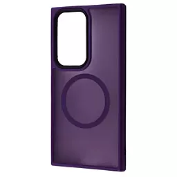 Чохол Wave Matte Insane Case with MagSafe для Samsung Galaxy S22 Ultra Deep Purple