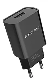 Сетевое зарядное устройство Borofone BA20A Sharp 2.1a home charger black