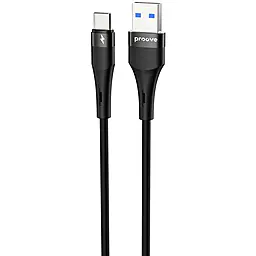 Кабель Proove Light Silicone Plus USB-A - Type-C 15w 3a 1м cable Black (CCLS15001201) - фото Кабель Proove Light Silicone Plus USB-A - Type-C 15w 3a 1м cable Black (CCLS15001201)