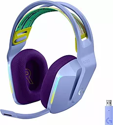 Навушники Logitech G733 Lightspeed Wireless RGB Lilac (981-000890) - мініатюра 2