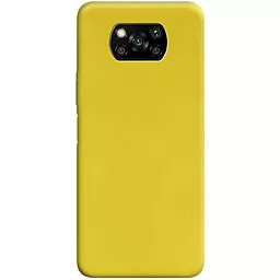 Чехол Epik Candy Xiaomi Poco X3 NFC Yellow