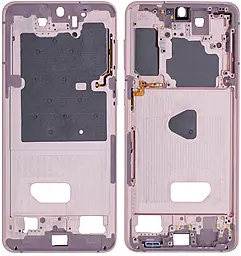 Рамка для дисплея Samsung Galaxy S21 Plus G996 Phantom Gold - фото Рамка для дисплея Samsung Galaxy S21 Plus G996 Phantom Gold