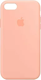 Чехол Silicone Case Full для Apple iPhone 6, iPhone 6s Grapefruit