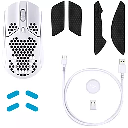 Компьютерная мышка HyperX Pulsefire Haste WL White (4P5D8AA) - миниатюра 8 Компьютерная мышка HyperX Pulsefire Haste WL White (4P5D8AA) - миниатюра 8