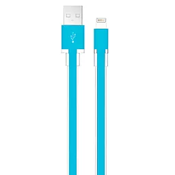 Кабель USB Black Rock Air Cable Lightning Blue (7001AIR15) - миниатюра 2