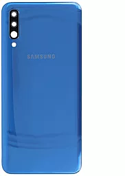 Задня кришка корпусу Samsung Galaxy A50 2019 A505 зі склом камери Blue