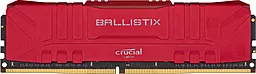 Оперативна пам'ять Crucial DDR4 8GB 3600MHz Ballistix (BL8G36C16U4R) Red