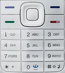 Клавіатура Nokia 5310 XpressMusic 2007 White