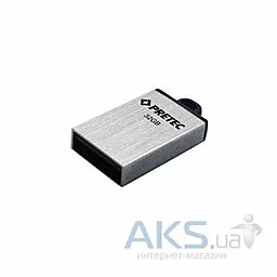 Флешка Pretec Elite 16Gb (E2T16G-1S) Silver - фото Флешка Pretec Elite 16Gb (E2T16G-1S) Silver