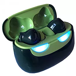 Навушники Earbuds SmilePods Black/Green
