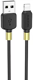 USB Кабель Borofone BX59 2.4A Lightning Cable Black