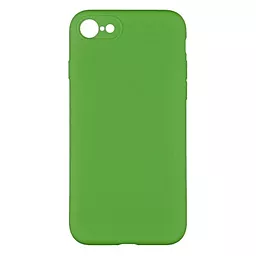 Чехол Silicone Case Full Camera Square для Apple iPhone 7, iPhone 8, iPhone SE 2020 Green