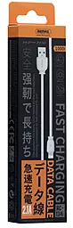 Кабель Remax Fast Charging USB-A - Lightning 12w 2.4a 1м cable White (RC-134i) - миниатюра 3 Кабель Remax Fast Charging USB-A - Lightning 12w 2.4a 1м cable White (RC-134i) - миниатюра 3