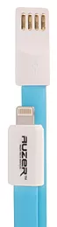 Кабель Auzer AC-L1 USB-A - Lightning 1м cable Blue - фото Кабель Auzer AC-L1 USB-A - Lightning 1м cable Blue