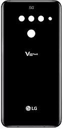 Задняя крышка корпуса LG V50 TinQ 5G V500 Original Aurora Black - фото Задняя крышка корпуса LG V50 TinQ 5G V500 Original Aurora Black