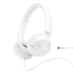 Наушники JBL Tune 530C USB-C White (JBLT530CWHT) - фото Наушники JBL Tune 530C USB-C White (JBLT530CWHT)