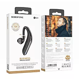 Блютуз гарнитура Borofone BC31 Black - миниатюра 7 Блютуз гарнитура Borofone BC31 Black - миниатюра 7