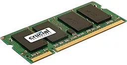 Оперативная память для ноутбука Crucial 2GB DDR2 800 MHz SO-DIMM (CT25664AC800.Y16F_) - миниатюра 2