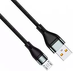 Кабель USB Jellico B12 15W 3.1A 2M micro USB Cable Black - миниатюра 2