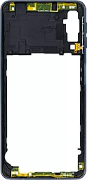 Рамка корпуса Samsung Galaxy A7 2018 A750 Black - фото Рамка корпуса Samsung Galaxy A7 2018 A750 Black