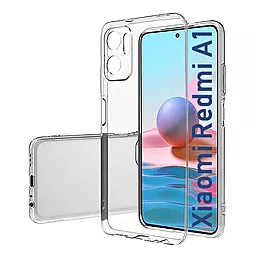 Чехол BeCover для Xiaomi Redmi A1 Transparancy (708118) - фото Чехол BeCover для Xiaomi Redmi A1 Transparancy (708118)
