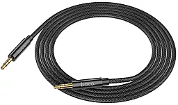 Аудио кабель Hoco UPA19 AUX mini Jack 3.5mm M/M Cable 2 м black - миниатюра 2