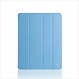 Чехол для планшета JisonCase Executive Smart Cover for iPad 4/3/2 Blue (JS-IPD-06H40) - миниатюра 8