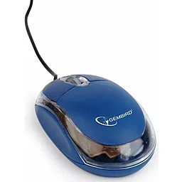 Компьютерная мышка Gembird MUS-U-01-BT blue - фото Компьютерная мышка Gembird MUS-U-01-BT blue